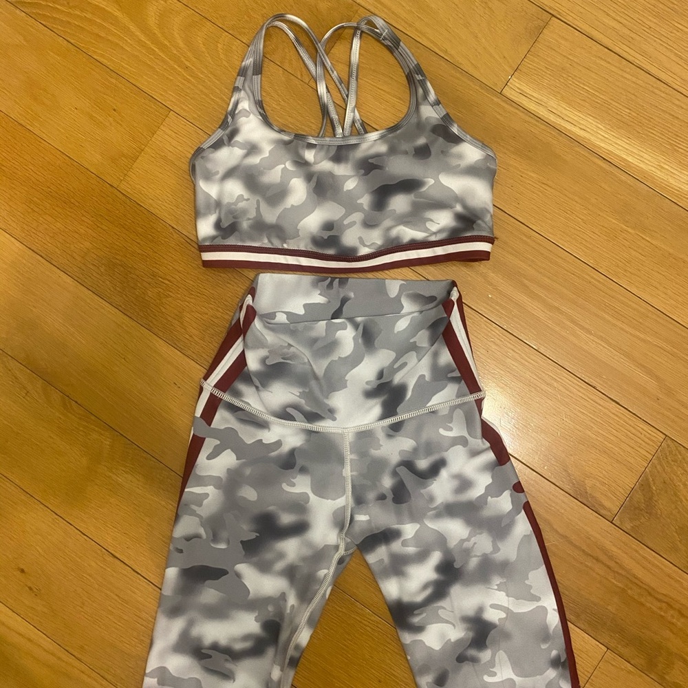 WITH camo workout set